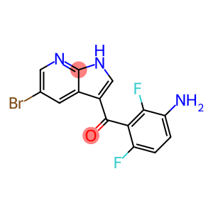 (3-氨基-2,6-二氟苯基)(5-溴-1H-吡咯并[2,3-B]吡啶-3-基)甲酮