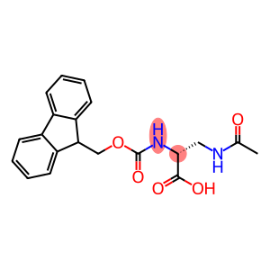 D-Alanine, 3-(acetylamino)-N-[(9H-fluoren-9-ylmethoxy)carbonyl]-