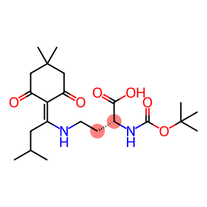 Butanoic acid, 4-[[1-(4,4-dimethyl-2,6-dioxocyclohexylidene)-3-methylbutyl]amino]-2-[[(1,1-dimethylethoxy)carbonyl]amino]-, (2R)-