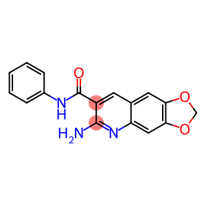 6-氨基-N-苯基-[1,3]二氧代并[4,5-G]喹啉-7-甲酰胺