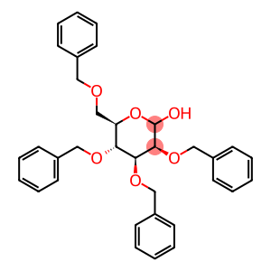 (3S,4S,5R,6R)-3,4,5-三(苄氧基)-6-((苄氧基)甲基)四氢-2H-吡喃-2-醇