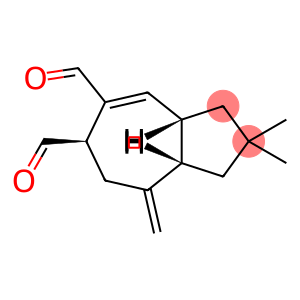 5,6-Azulenedicarboxaldehyde, 1,2,3,3a,6,7,8,8a-octahydro-2,2-dimethyl-8-methylene-, (3aS,6R,8aS)-
