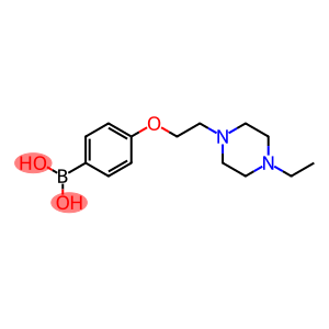 4-(2-(4-乙基哌嗪-1-基)乙氧基)苯基硼酸