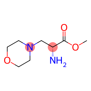 4-Morpholinepropanoic acid, α-amino-, methyl ester, (αR)-