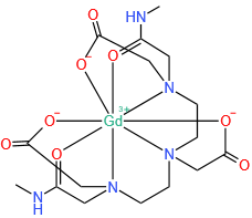gadolinium 5,8-bis(carboxylatomethyl)-11-[2-(methylamino)-2-oxoethyl]-3-oxo-2,5,8,11-tetraazatridecan-13-oate (non-preferred name)