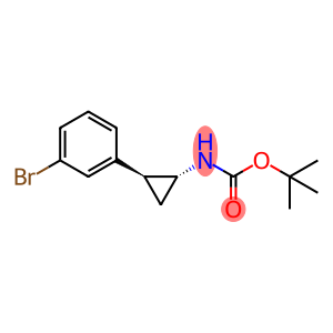 tert-butyl (1S,2R)-2-(3-bromophenyl)cyclopropylcarbamate