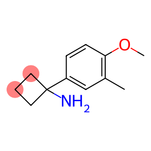 1-(4-methoxy-3-methylphenyl)cyclobutan-1-amine