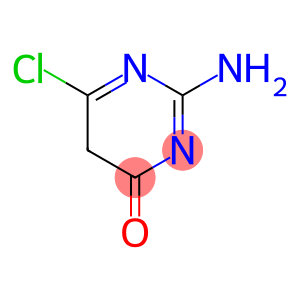 4(5H)-Pyrimidinone, 2-amino-6-chloro-