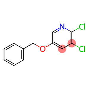 Pyridine, 2,3-dichloro-5-(phenylmethoxy)-