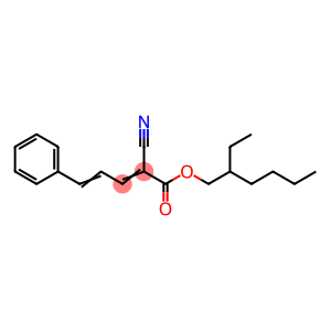 2-cyano-5-phenylpenta-2,4-dienoic acid 2-ethylhexyl ester