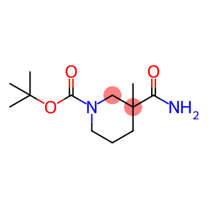 tert-butyl 3-carbaMoyl-3-Methylpiperidine-1-carboxylate