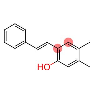 (E)-4,5-dimethyl-2-styrylphenol