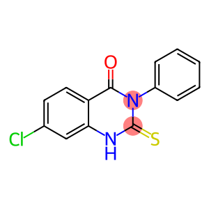 7-CHLORO-3-PHENYL-2-THIOXO-2,3-DIHYDRO-4(1H)-QUINAZOLINONE