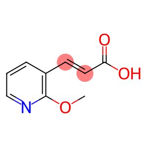 (E)-3-(2-methoxypyridin-3-yl)prop-2-enoic acid