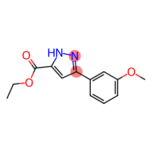 3-(4-甲氧基苯基)-1H-吡唑-5-羧酸乙脂