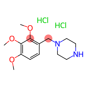 1-(2,3,4-trimethoxybenzyl)piperazinediium