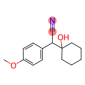 1-(Hydroxycyclohexyl)-(4-Methoxyphenyl) Acetonitrile