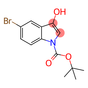 1H-Indole-1-carboxylic acid, 5-broMo-3-hydroxy-, 1,1-diMethylethyl ester