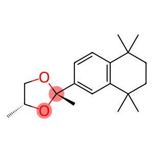1,3-Dioxolane, 2,4-dimethyl-2-(5,6,7,8-tetrahydro-5,5,8,8-tetramethyl-2-naphthalenyl)-, cis- (9CI)