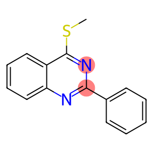4-Methylsulfanyl-2-phenyl-quinazoline