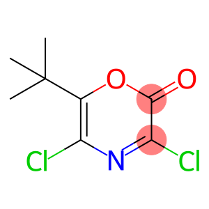 2H-1,4-Oxazin-2-one,  3,5-dichloro-6-(1,1-dimethylethyl)-