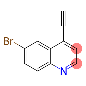 Quinoline, 6-bromo-4-ethynyl-