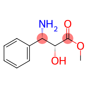 Benzenepropanoic acid, β-amino-α-hydroxy-, methyl ester, (αR,βS)-rel-