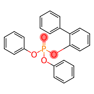 Phosphoric acid diphenyl 2-biphenylyl ester