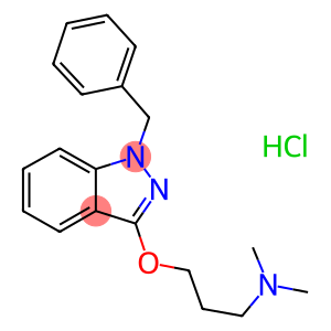 1-BENZYL-3-[3-(DIMETHYLAMINO)-PROPOXY]-1H-INDAZOLE HYDROCHLORIDE
