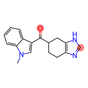 Methanone, (1-methyl-1H-indol-3-yl)(4,5,6,7-tetrahydro-1H-benzimidazol-6-yl)-