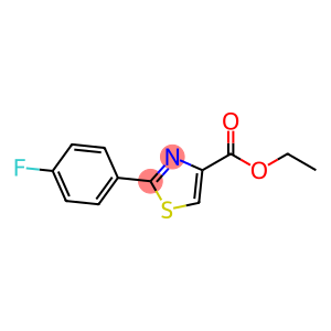 4-Thiazolecarboxylic acid, 2-(4-fluorophenyl)-, ethyl ester