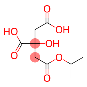(1-methylethyl) dihydrogen 2-hydroxypropane-1,2,3-tricarboxylate