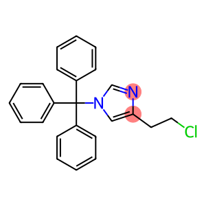 4-(2-chloroethyl)-1-tritylimidazole