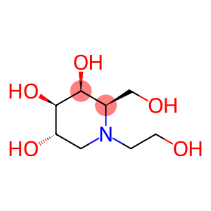 3,4,5-Piperidinetriol, 1-(2-hydroxyethyl)-2-(hydroxymethyl)-, (2R,3S,4R,5S)-
