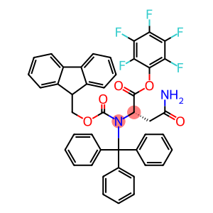 N-alpha-(9-fluorenylmethyloxycarbonyl)-N-beta-trityl-L-asparagine pentafluorphenyl ester