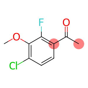 1-(4-chloro-2-fluoro-3-methoxyphenyl)ethanone