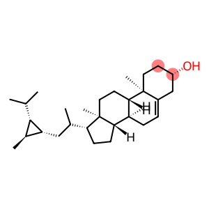 Pregn-5-en-3-ol, 20-methyl-21-(2-methyl-3-(1-methylethyl)cyclopropyl)- , (3beta,20R,21(1R,2R,3S))-