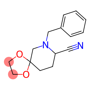 1-benzyl-5,5-(ethylenedioxy)-2-piperidinecarbonitrile