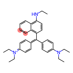 N-[4-[[4-(Diethylamino)phenyl][4-(ethylamino)-1-naphthalenyl]methylene]-2,5-cyclohexadien-1-ylidene]-N-ethylethanaminium molybdatetungstatephosphate