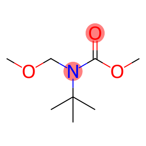 Carbamic  acid,  (1,1-dimethylethyl)(methoxymethyl)-,  methyl  ester  (9CI)