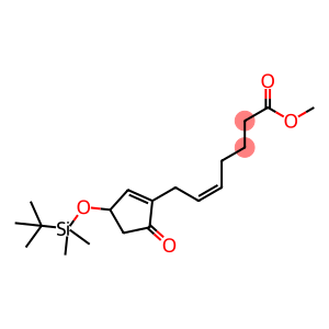 5-Heptenoic acid, 7-[3-[[(1,1-dimethylethyl)dimethylsilyl]oxy]-5-oxo-1-cyclopenten-1-yl]-, methyl ester, (Z)-