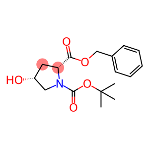 (2R,4R)-2-benzyl 1-tert-butyl 4-hydroxypyrrolidine-1,2-dicarboxylate