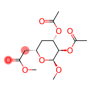 Methyl 2-O,3-O,6-O-triacetyl-4-deoxy-α-D-xylo-hexopyranoside