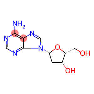 1-(2'-deoxy-beta-threopentofuranosyl)adenine