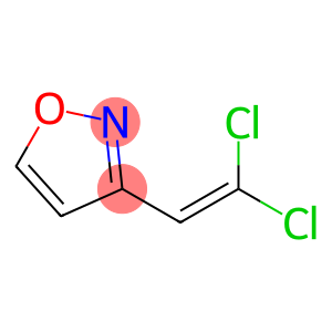 Isoxazole, 3-(2,2-dichloroethenyl)- (9CI)