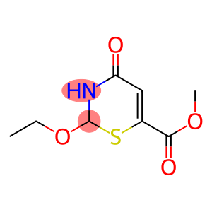 2H-1,3-Thiazine-6-carboxylicacid,2-ethoxy-3,4-dihydro-4-oxo-,methylester(9CI)