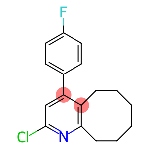 2-chloro-4-(4-fluorophenyl)-5,6,7,8,9,10-hexahydrocyclooctapyridine