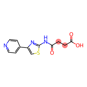 4-Oxo-4-[(4-pyridin-4-yl-1,3-thiazol-2-yl)amino]butanoic acid