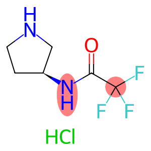2,2,2-trifluoro-N-[(3S)-pyrrolidin-3-yl]acetamide
