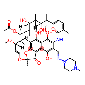 3-(((4-甲基-1-哌嗪基)亚氨基)甲基)-利福霉素